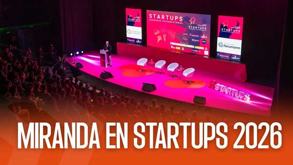 Miranda en el Congreso internacional de startups de Sevilla 2026