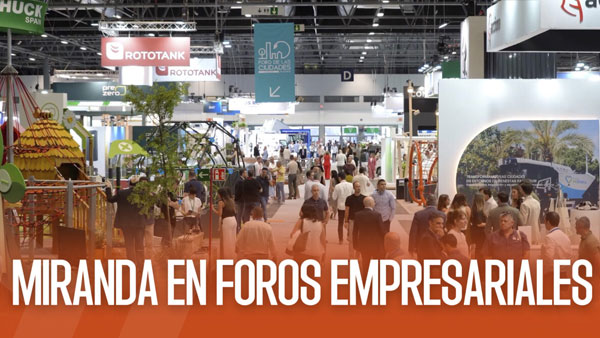 Foros empresariales a las que ha acudido Miranda Empresas en 2025 y primer semestre 2026